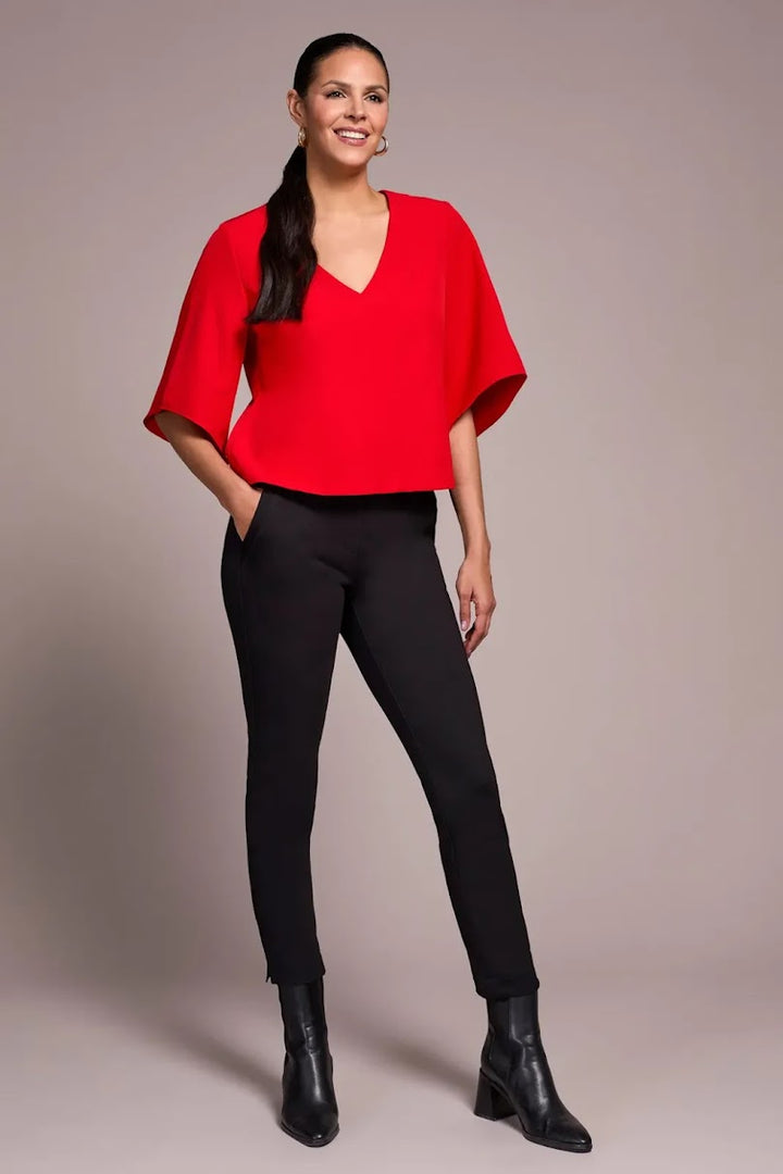 The Vivi Blouse - Carmine