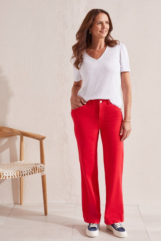 Perfect Pant - Poppy Red