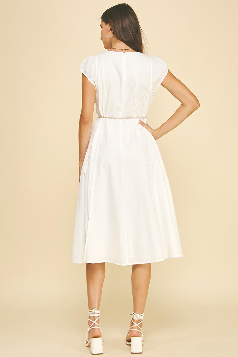 Picture Perfect Dress -  Off White