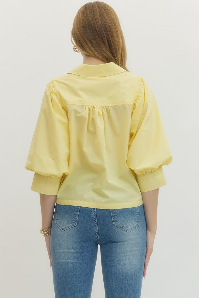 Sunshine Top - Yellow