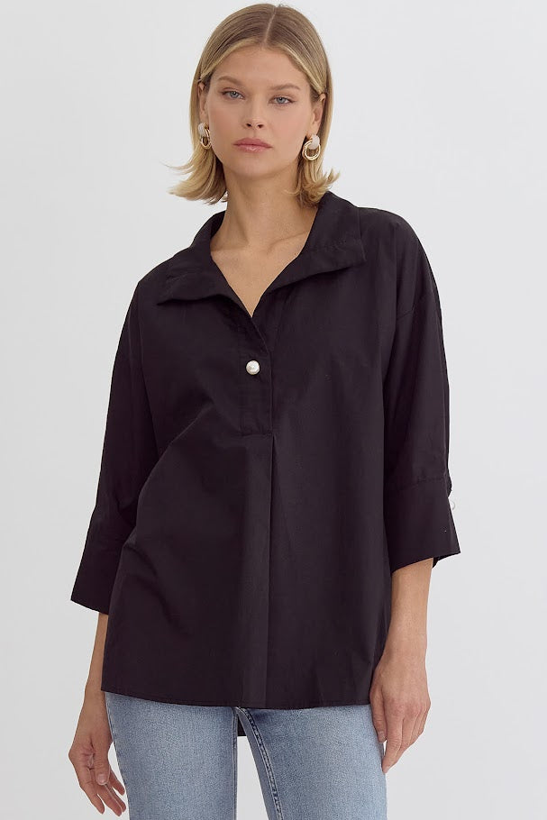 The Madeline Top - Black