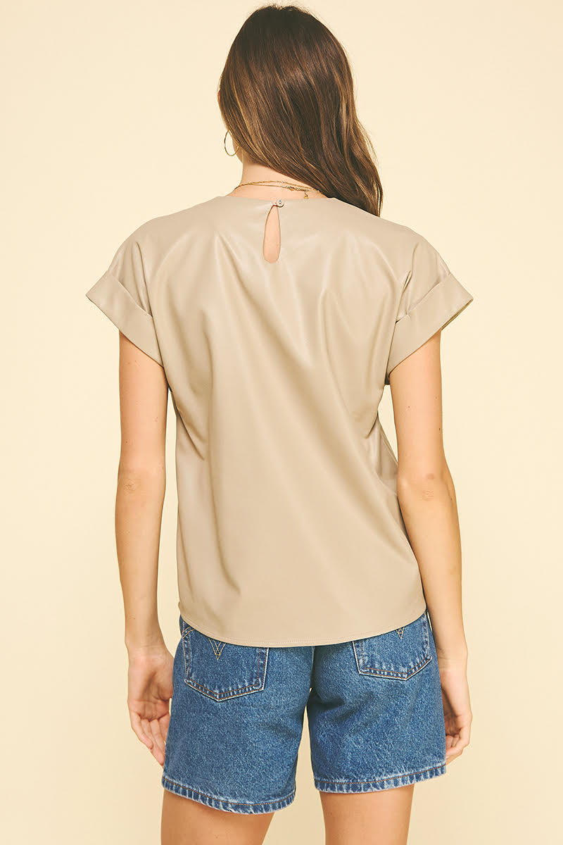 Jane's Top - Taupe