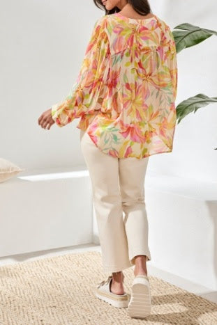 My Flowy Blouse - Rose Silk