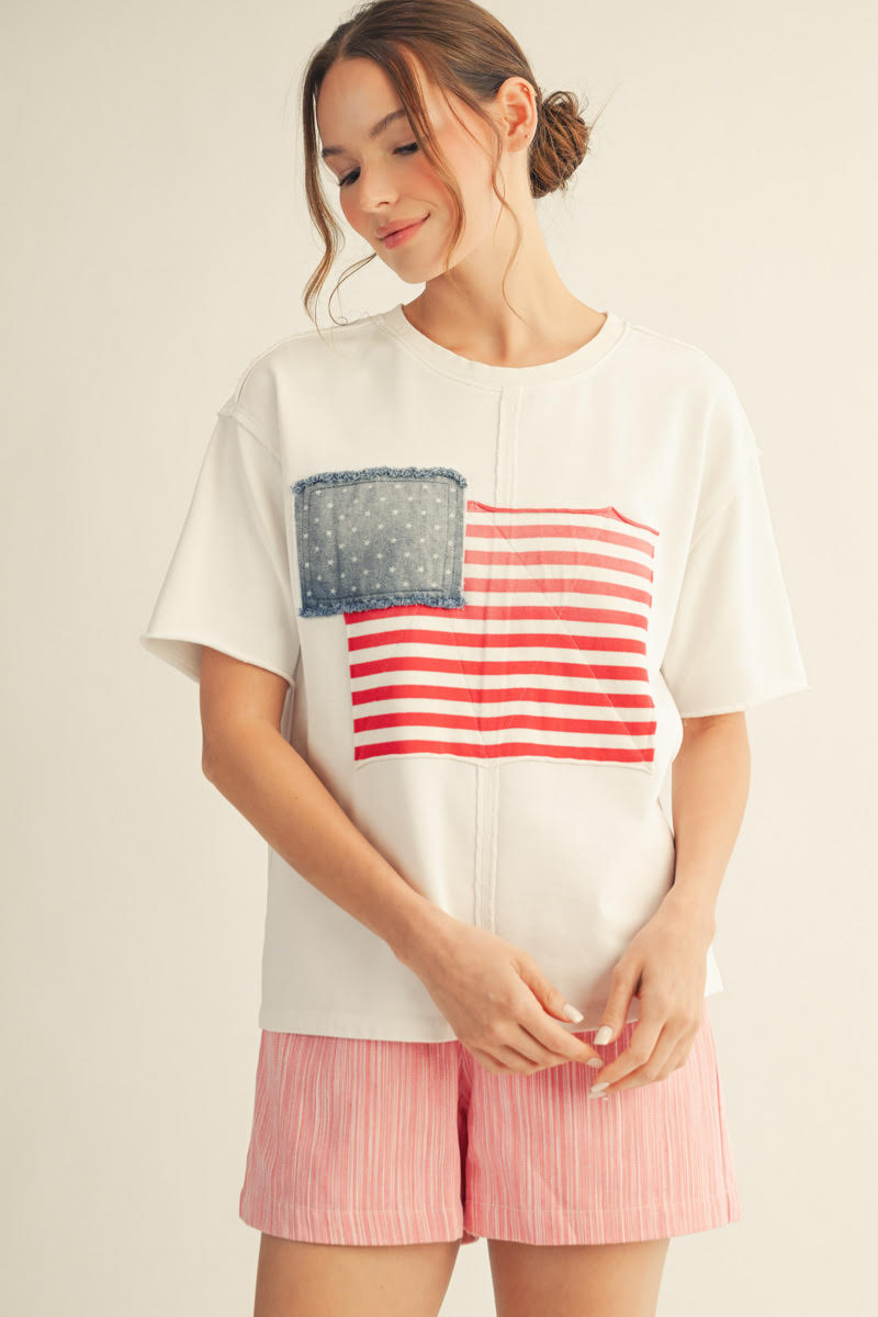 Proud American Shirt - Off White