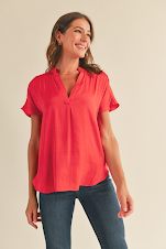 The Esme Top - Apple