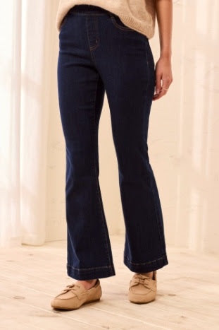 Audrey Flare Jeans -Dark Knught