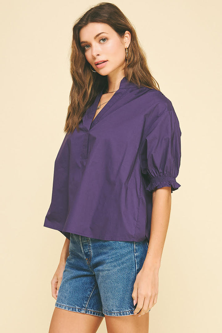Laura Top - Purple