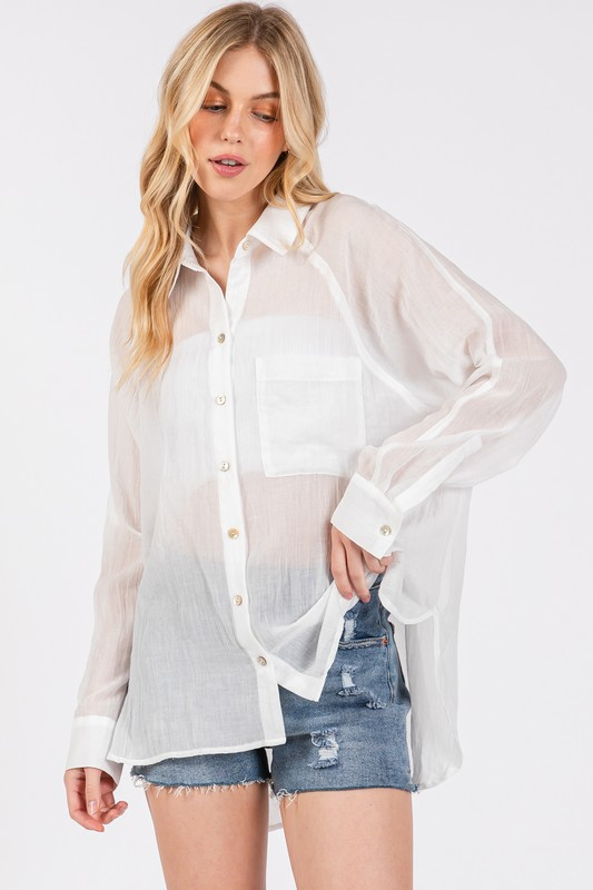 FINAL SALE: Easy Shirt - Off White
