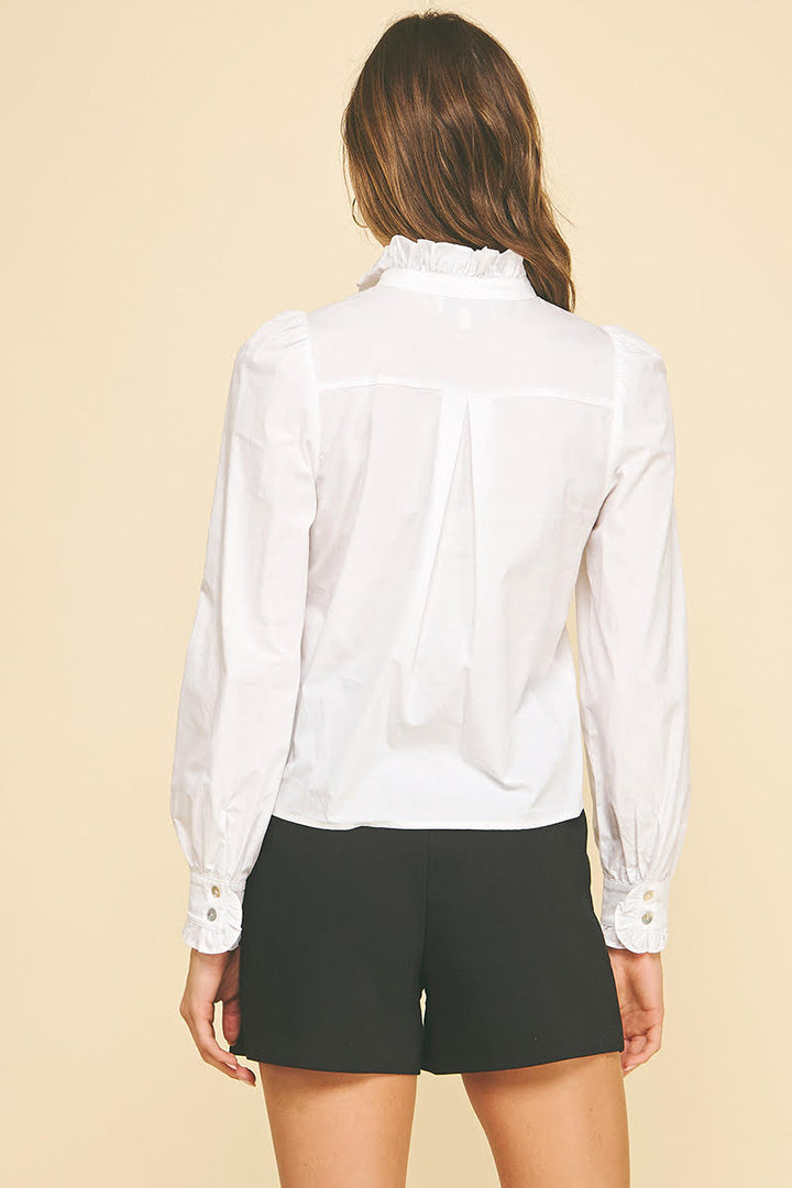 Louise Blouse - White