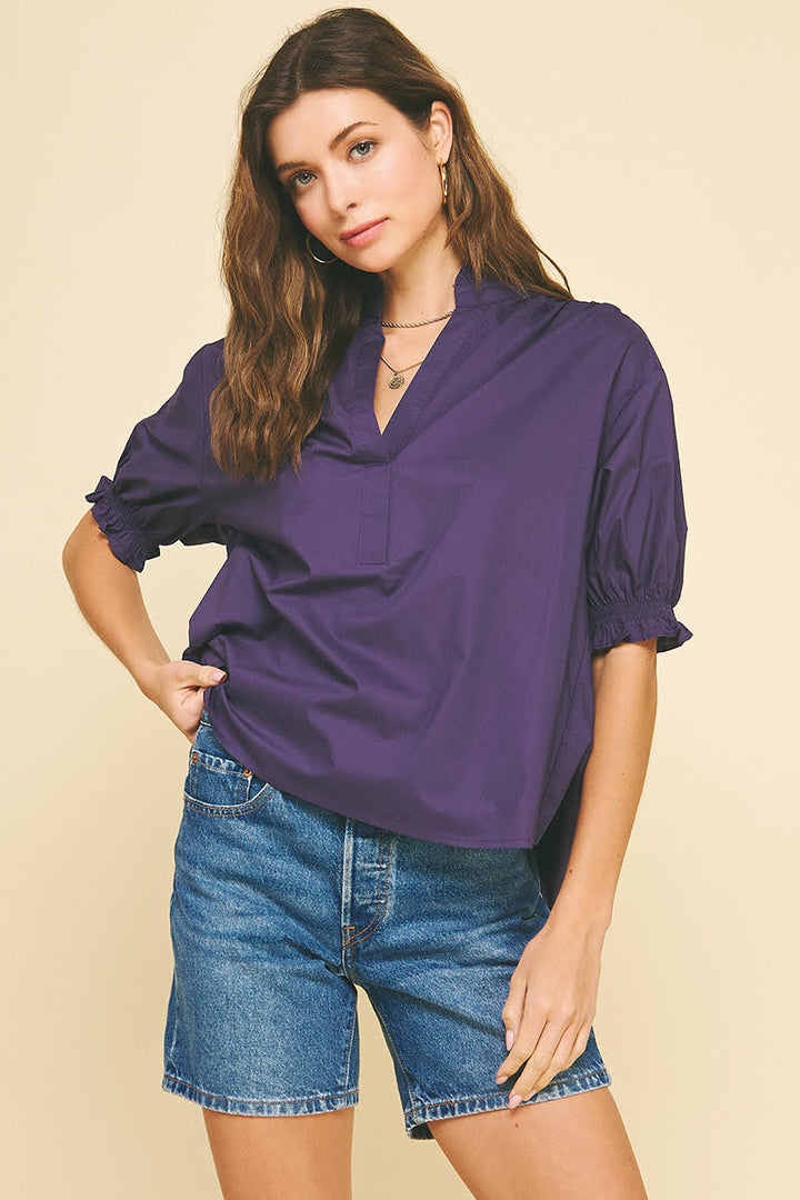 Laura Top - Purple