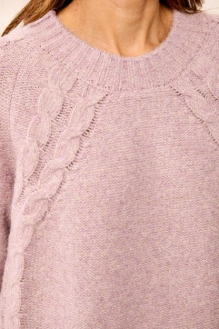 Soft &amp; Cozy Sweater - Violet Ice