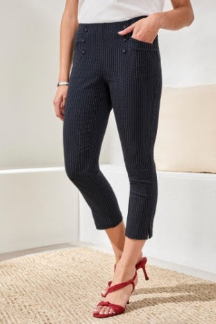 The Perfect Capri Pants - Jet Blue