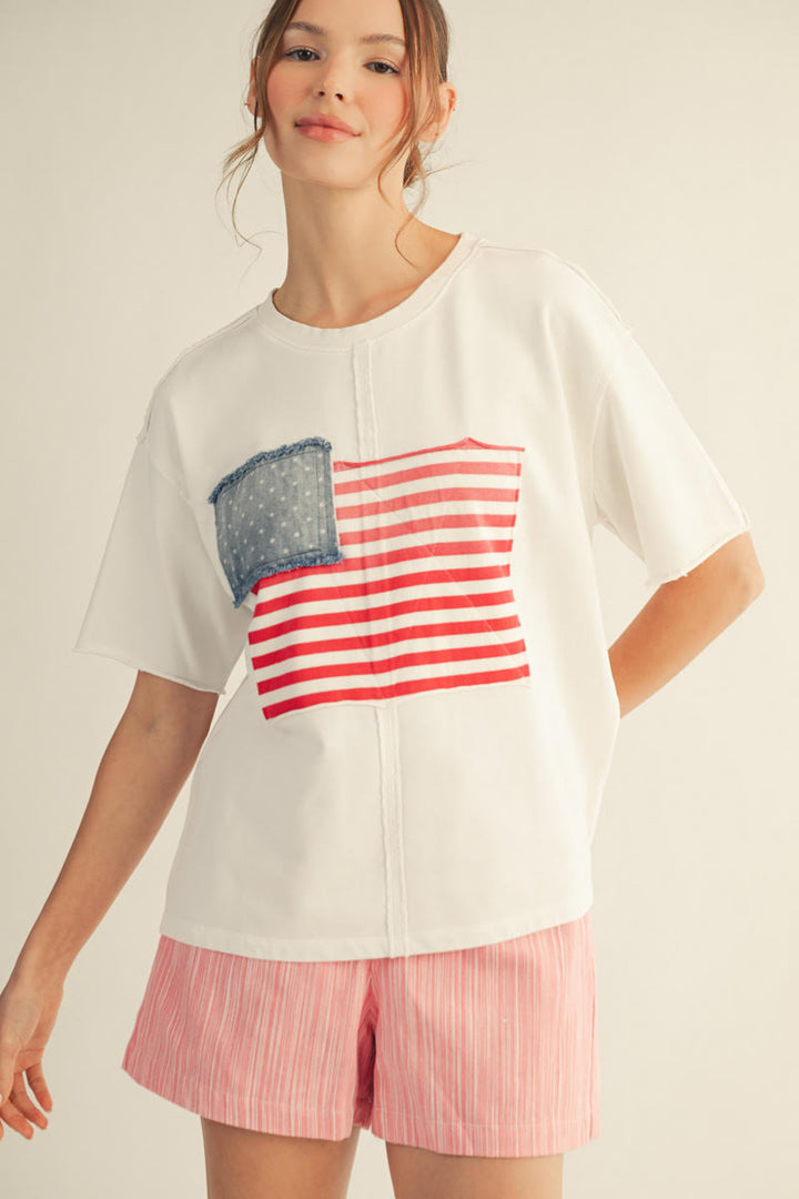 Proud American Shirt - Off White