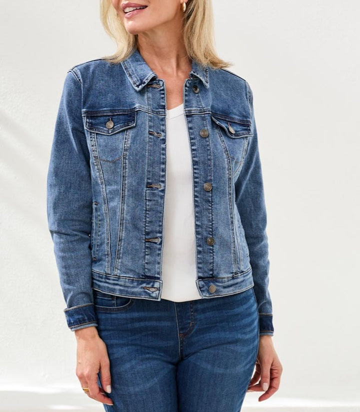 Classic Denim Jacket - Dark Vintage