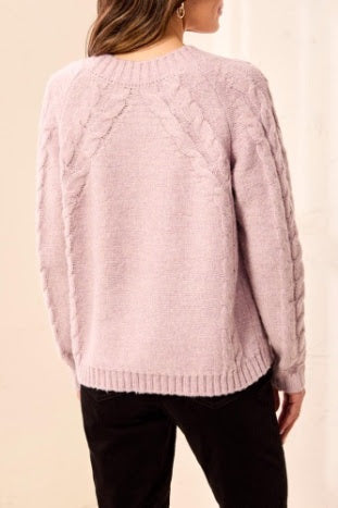 Soft &amp; Cozy Sweater - Violet Ice
