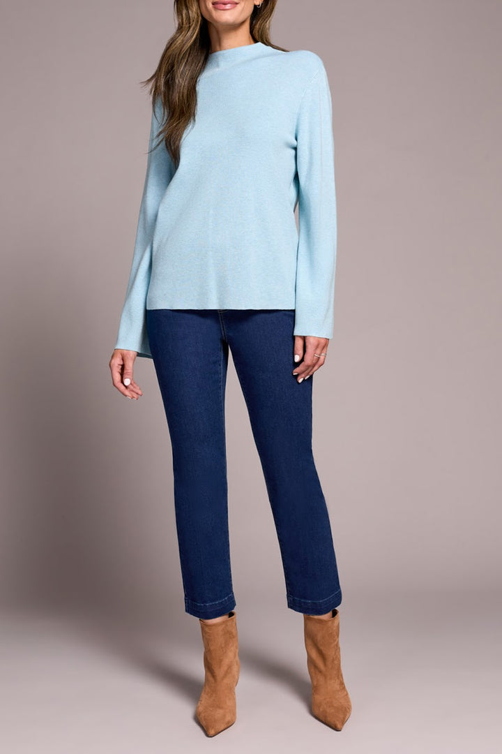 Michelle Sweater - Heather Aqua