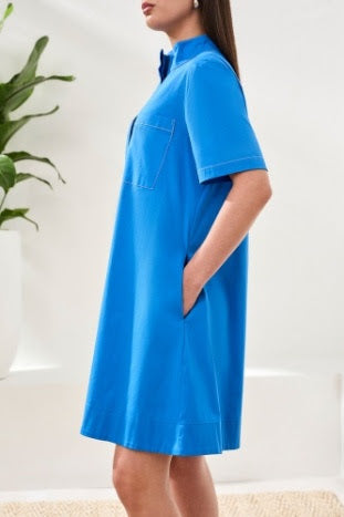 Casual Day Dress - Royal