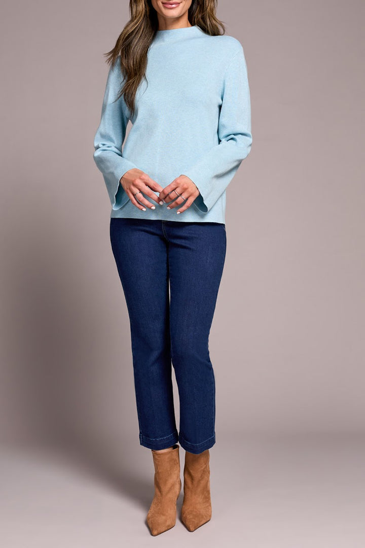 Michelle Sweater - Heather Aqua