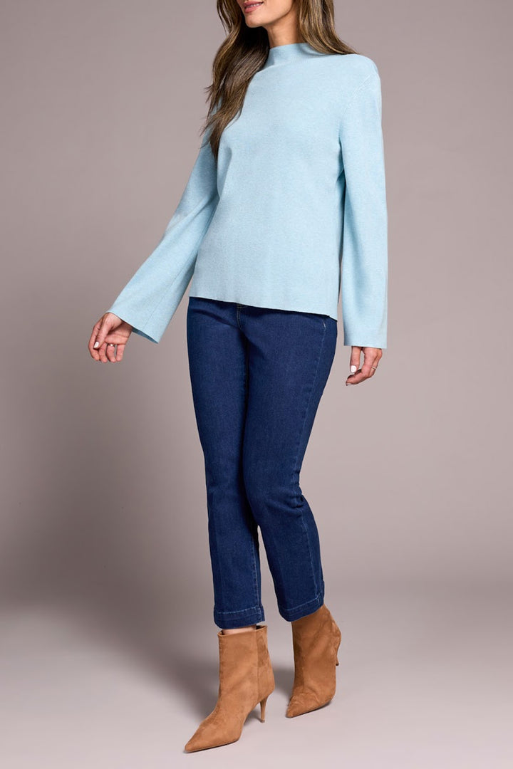 Michelle Sweater - Heather Aqua