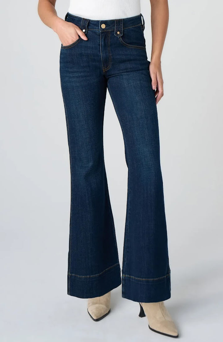 Hannah Outlaw Flare - Dusk Wood Blue