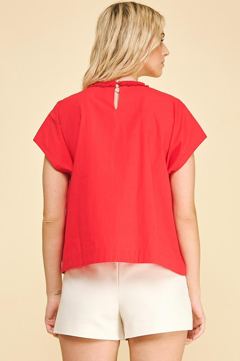 Abbie Top - Red