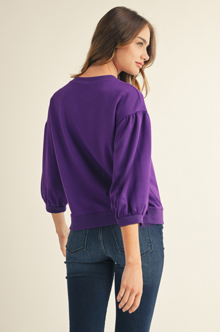 My Soft & Comfy Top - Purple
