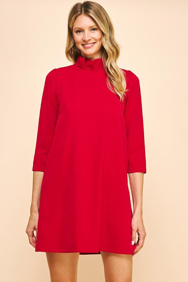 Sherry Dress - Red