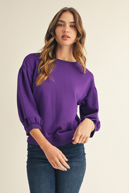 My Soft & Comfy Top - Purple