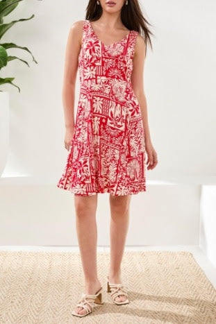 Pack N Go Dress - Sangria