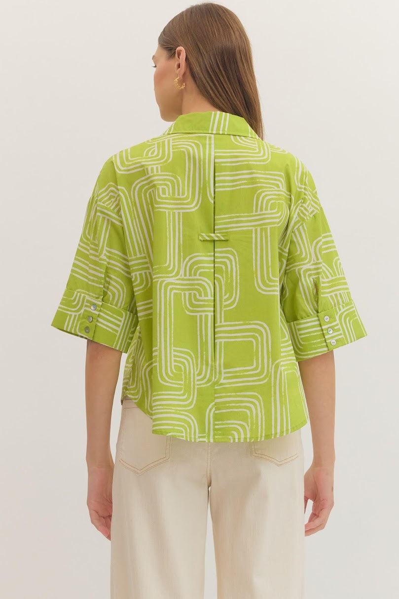 Tech Shirt - Chartreuse