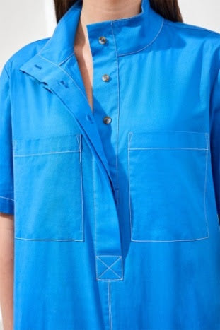 Casual Day Dress - Royal
