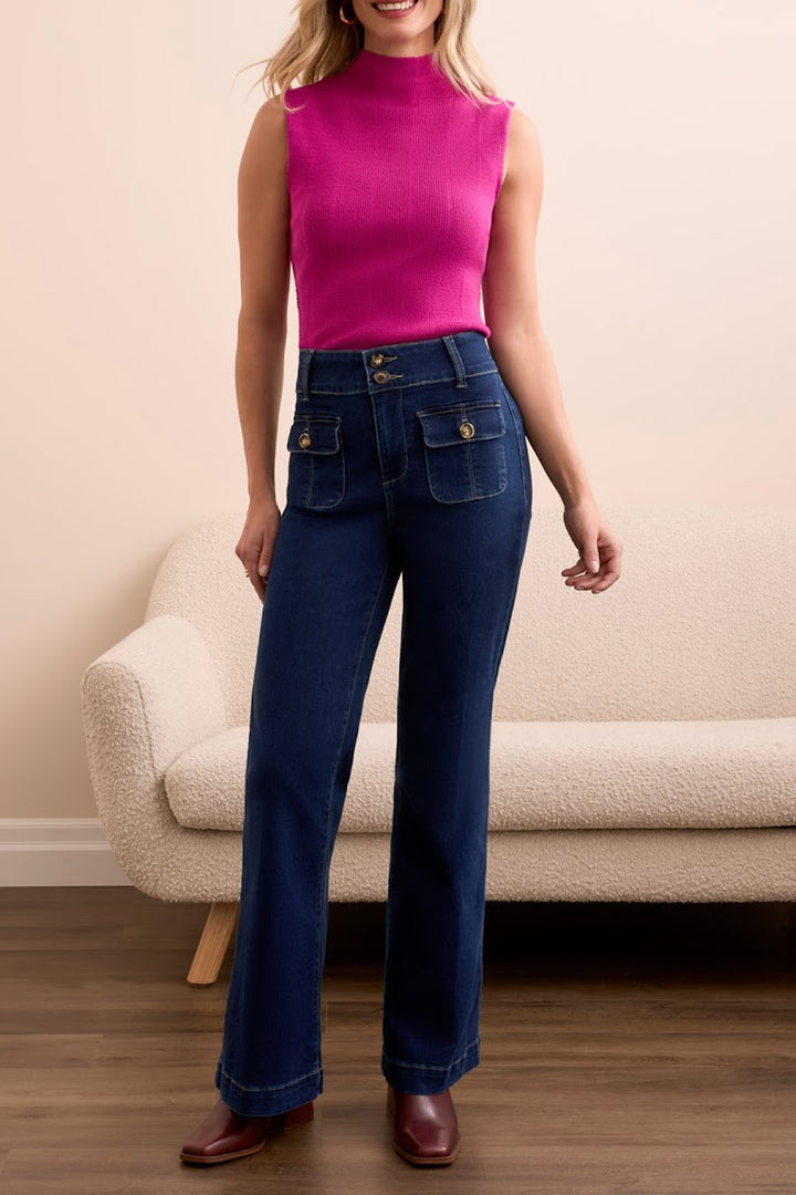 Brooke Trouser Jean - Deep Water