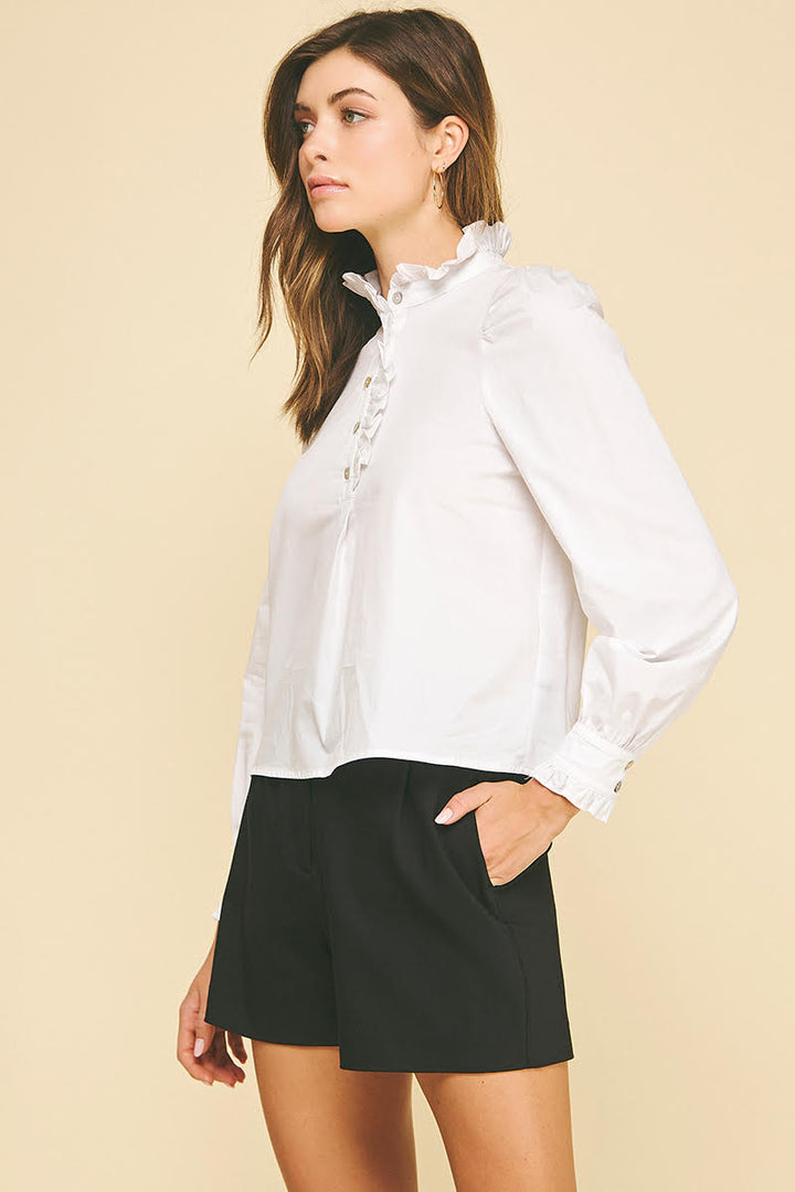 Louise Blouse - White