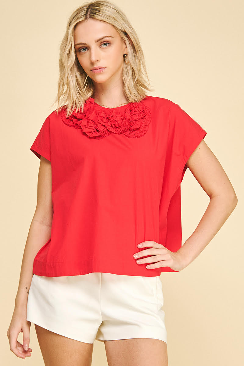 Abbie Top - Red