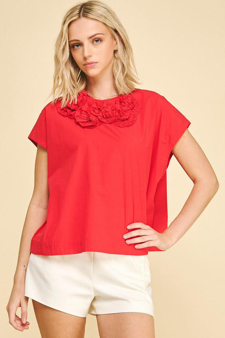 Abbie Top - Red
