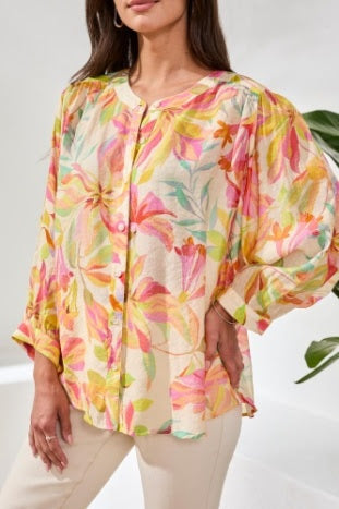 My Flowy Blouse - Rose Silk
