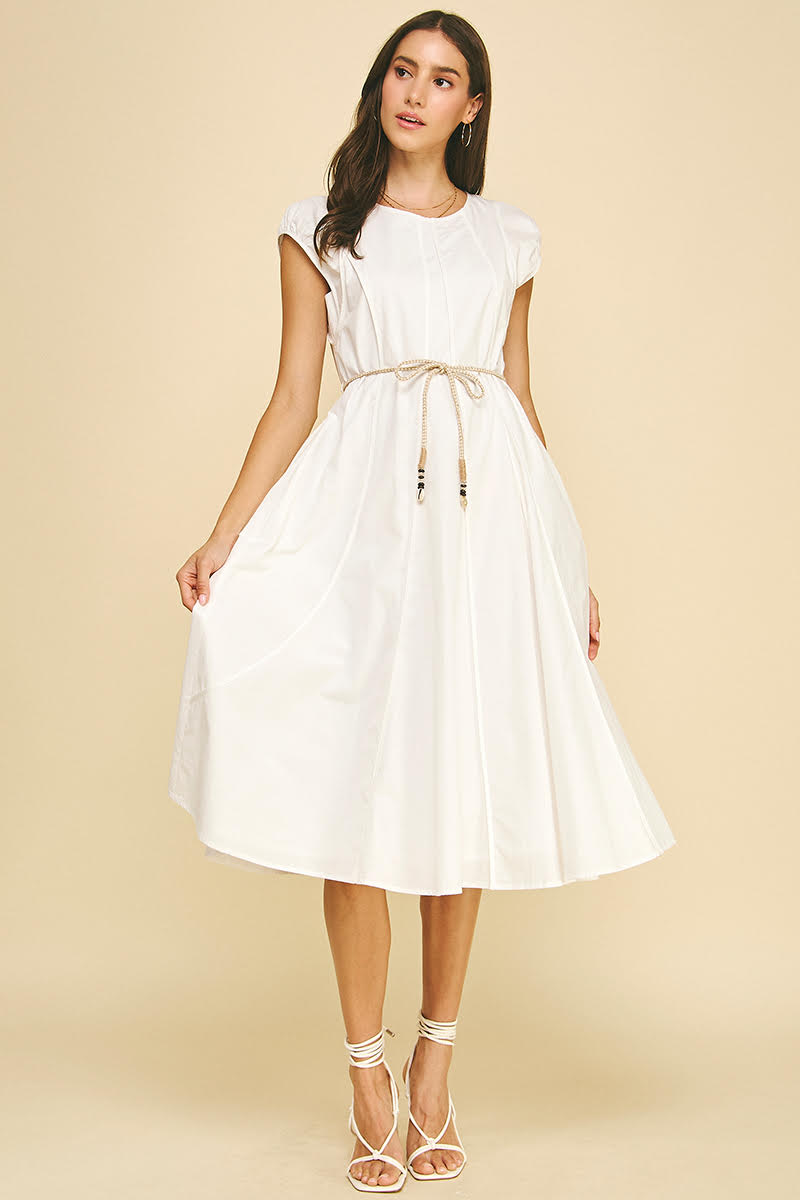Picture Perfect Dress -  Off White