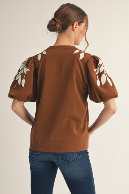 Suzanne Top - Brown