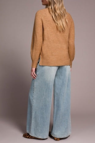 Cozy Cable Sweater - Ice Latte