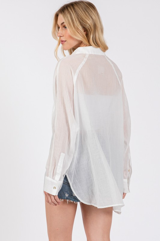 FINAL SALE: Easy Shirt - Off White