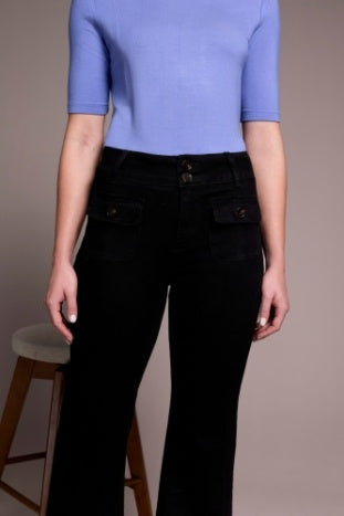 Brooke Trouser Jean - Black