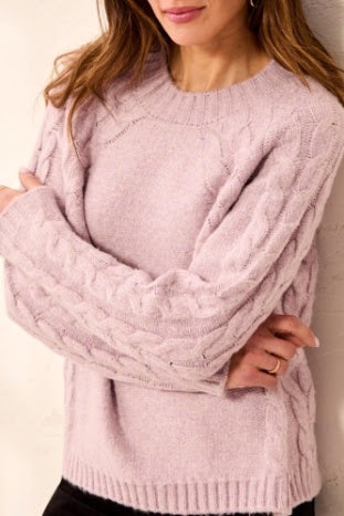 Soft &amp; Cozy Sweater - Violet Ice