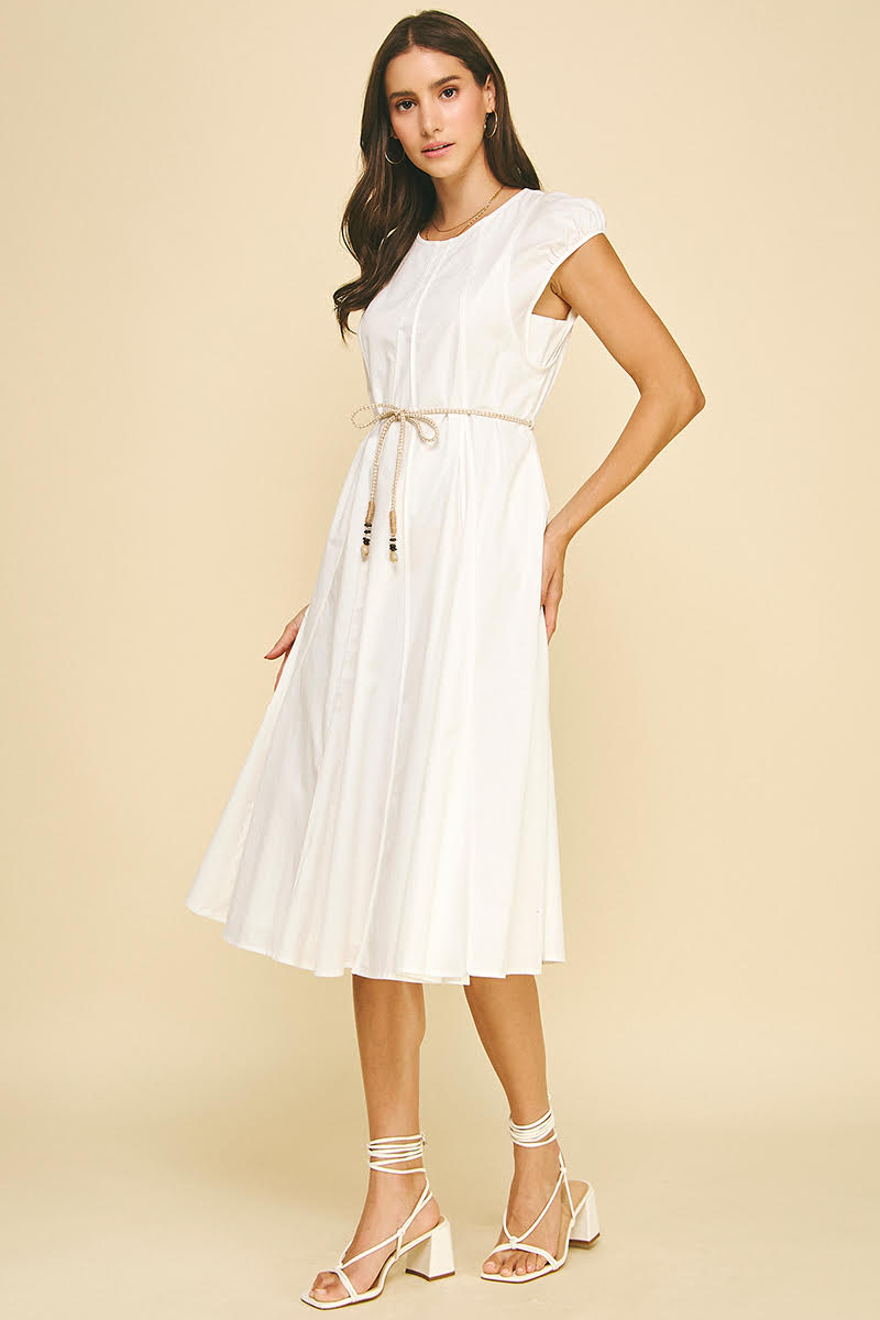 Picture Perfect Dress -  Off White