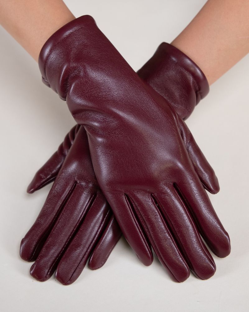 Soho Gloves - Burgundy