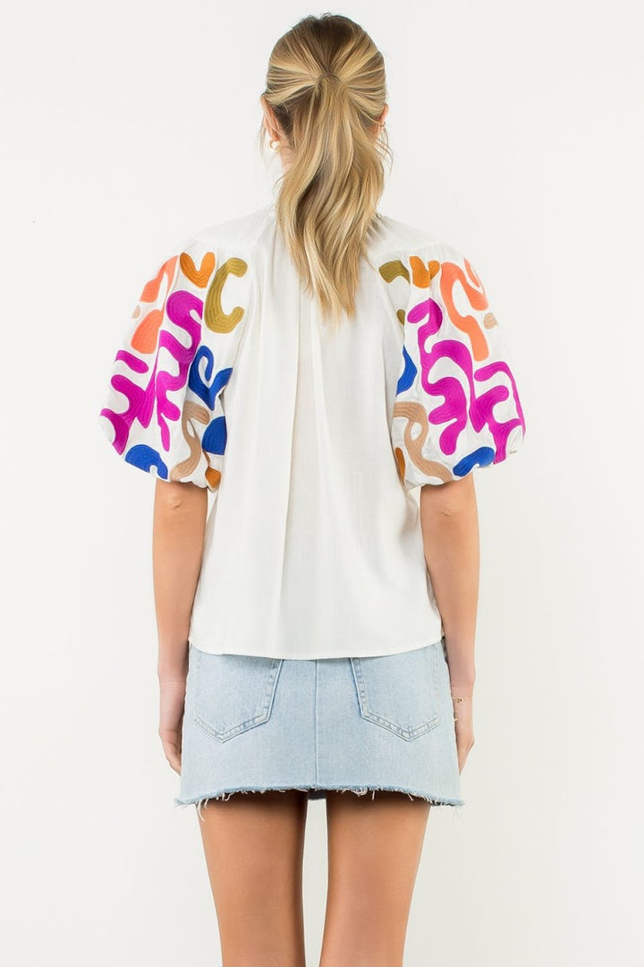The Penny Top - Cream