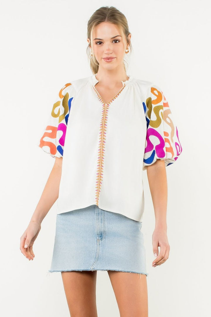 The Penny Top - Cream