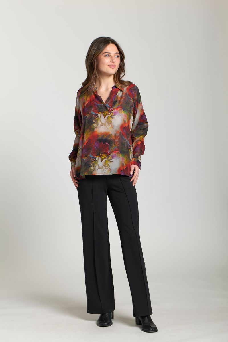 The Sadie Blouse - Red